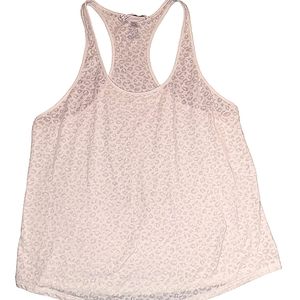 VS Leopard Print Racerback Tank Size S